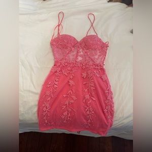 Pink homecoming dress from Berlinnova! Size 6.